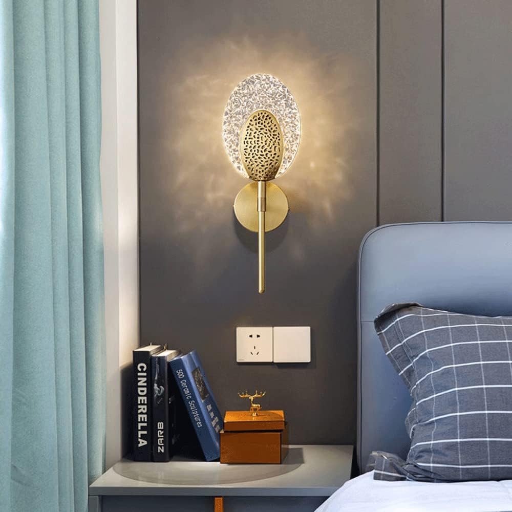Applique murale dorée LED en laiton │ CAÎLA