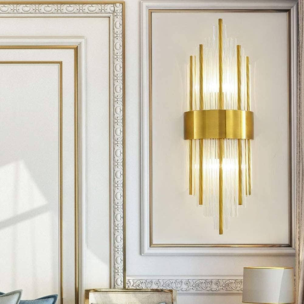 Applique murale LED en cristal et laiton │ KETI