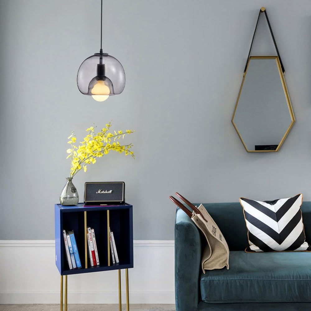 Suspension en verre fumé OPIA