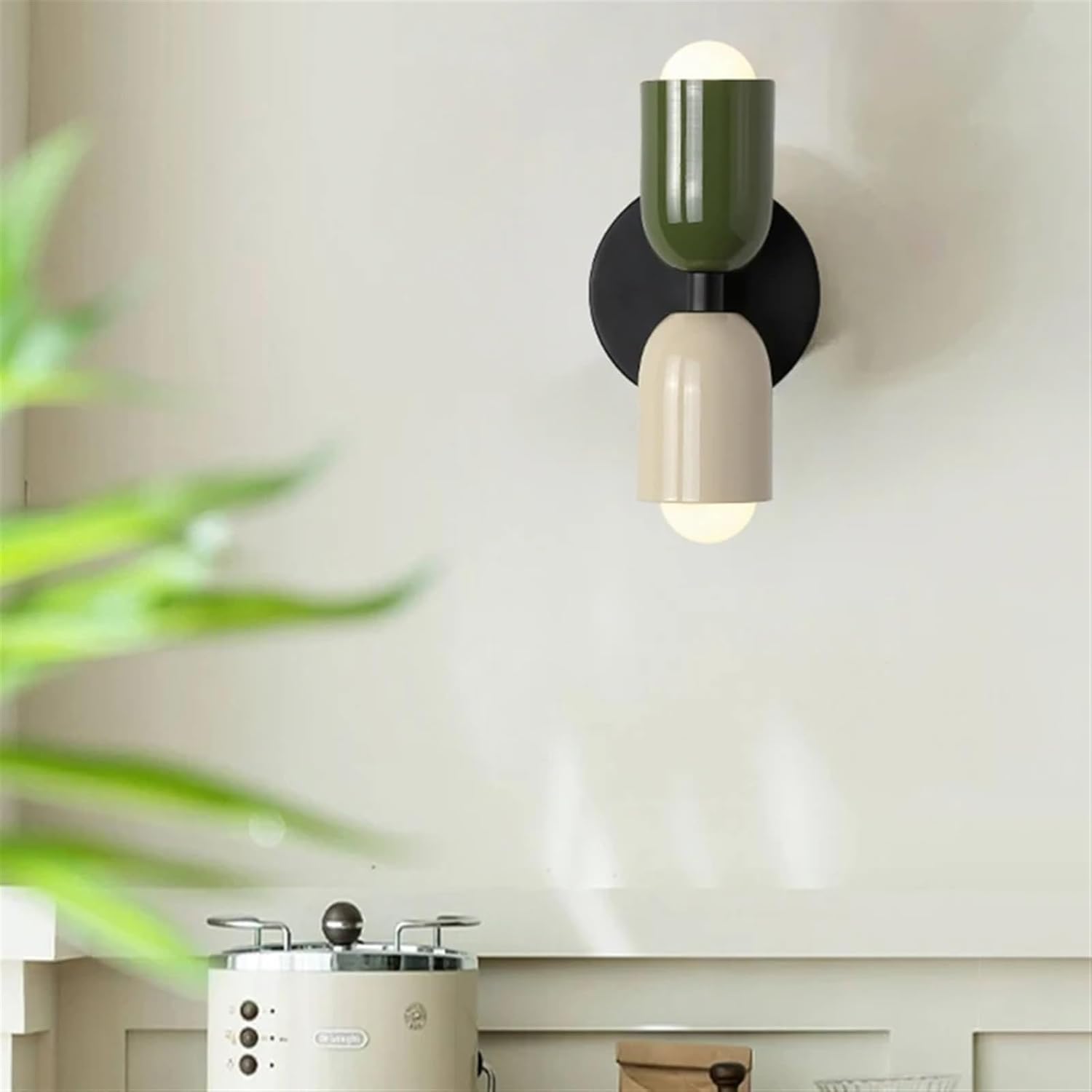 Applique murale double nordique en acier │ FELTO