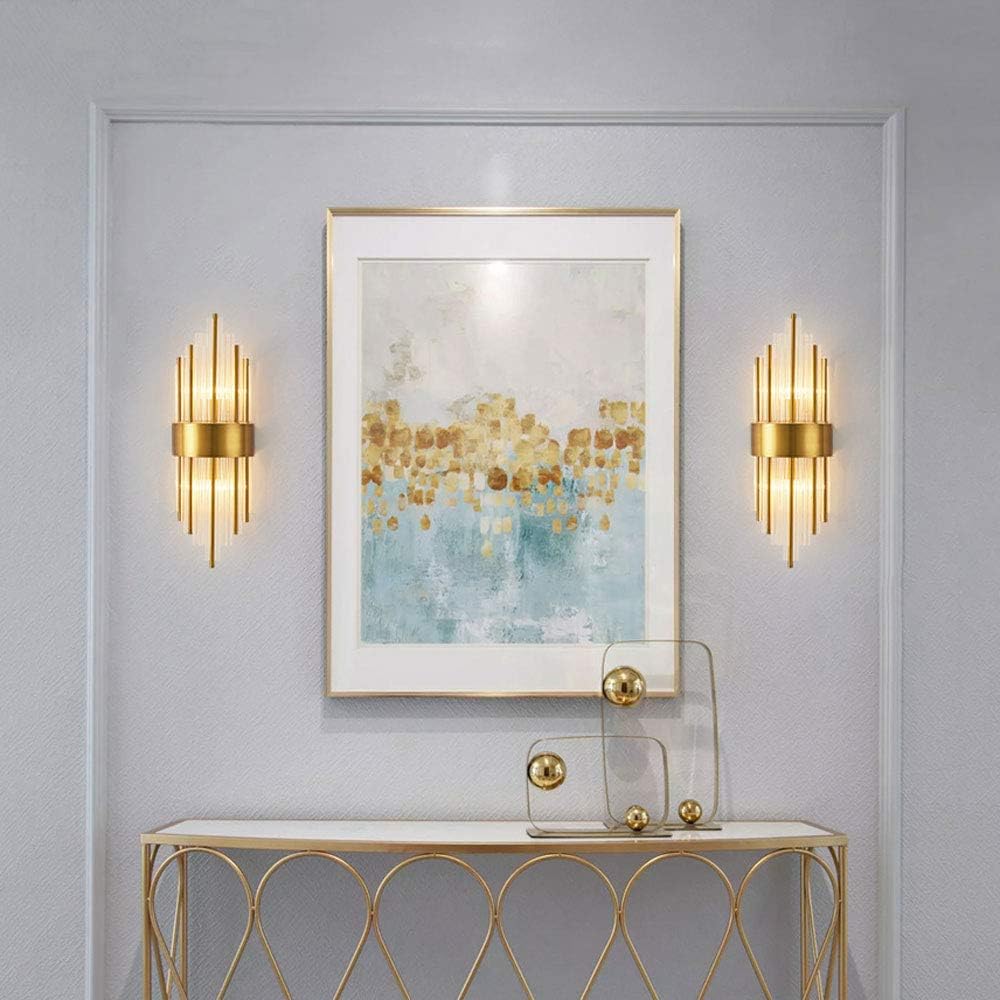 Applique murale LED en cristal et laiton │ KETI