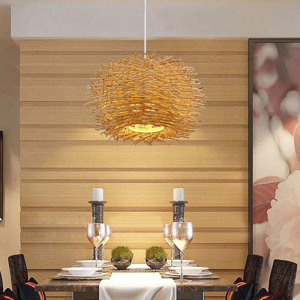 Suspension bohème en rotin RUCH