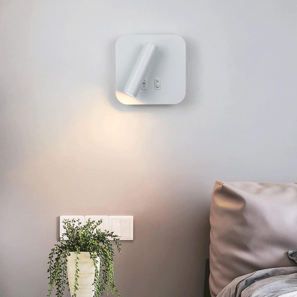 Applique murale LED liseuse avec double source lumineuse │ AMZOR