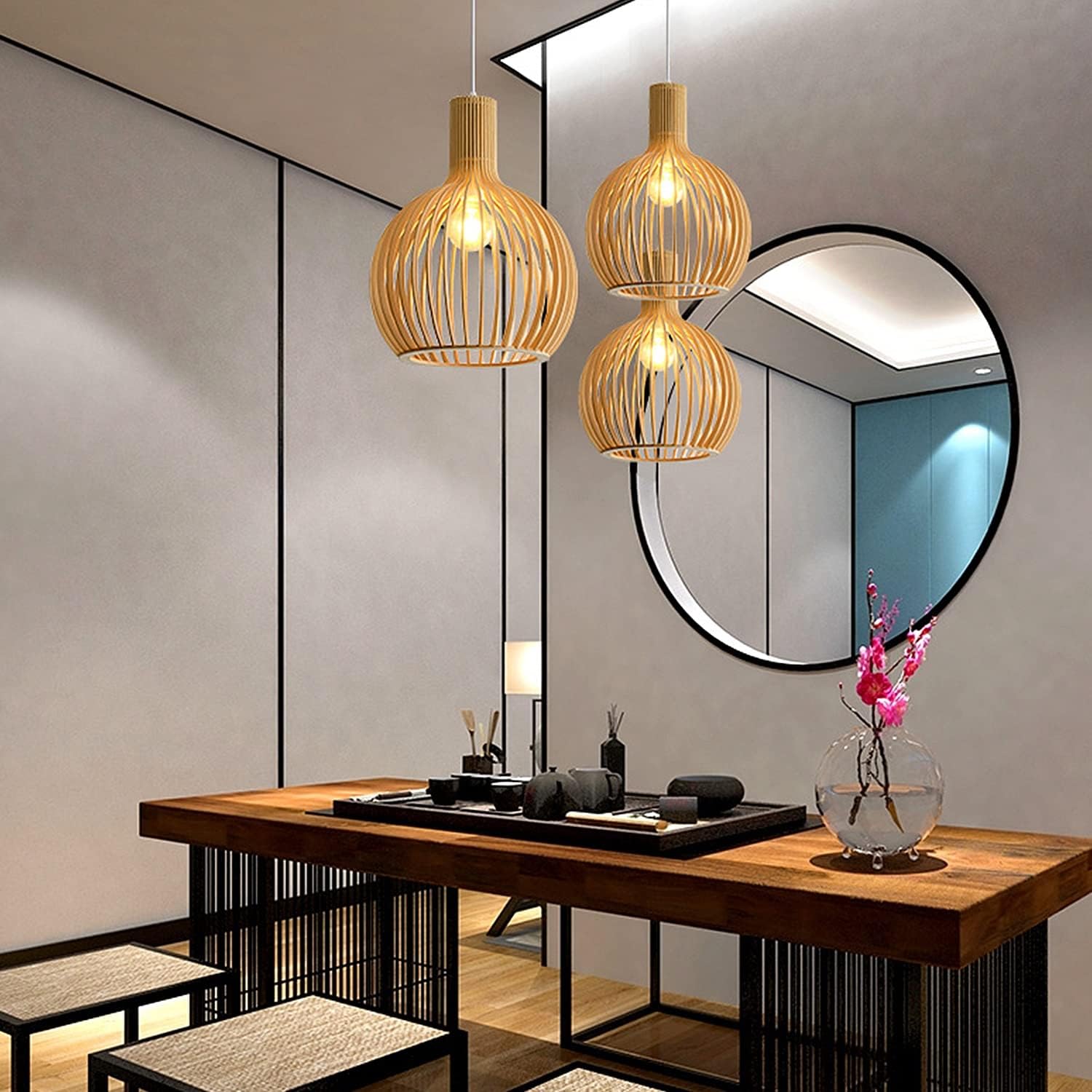 Suspension en bois PEAR