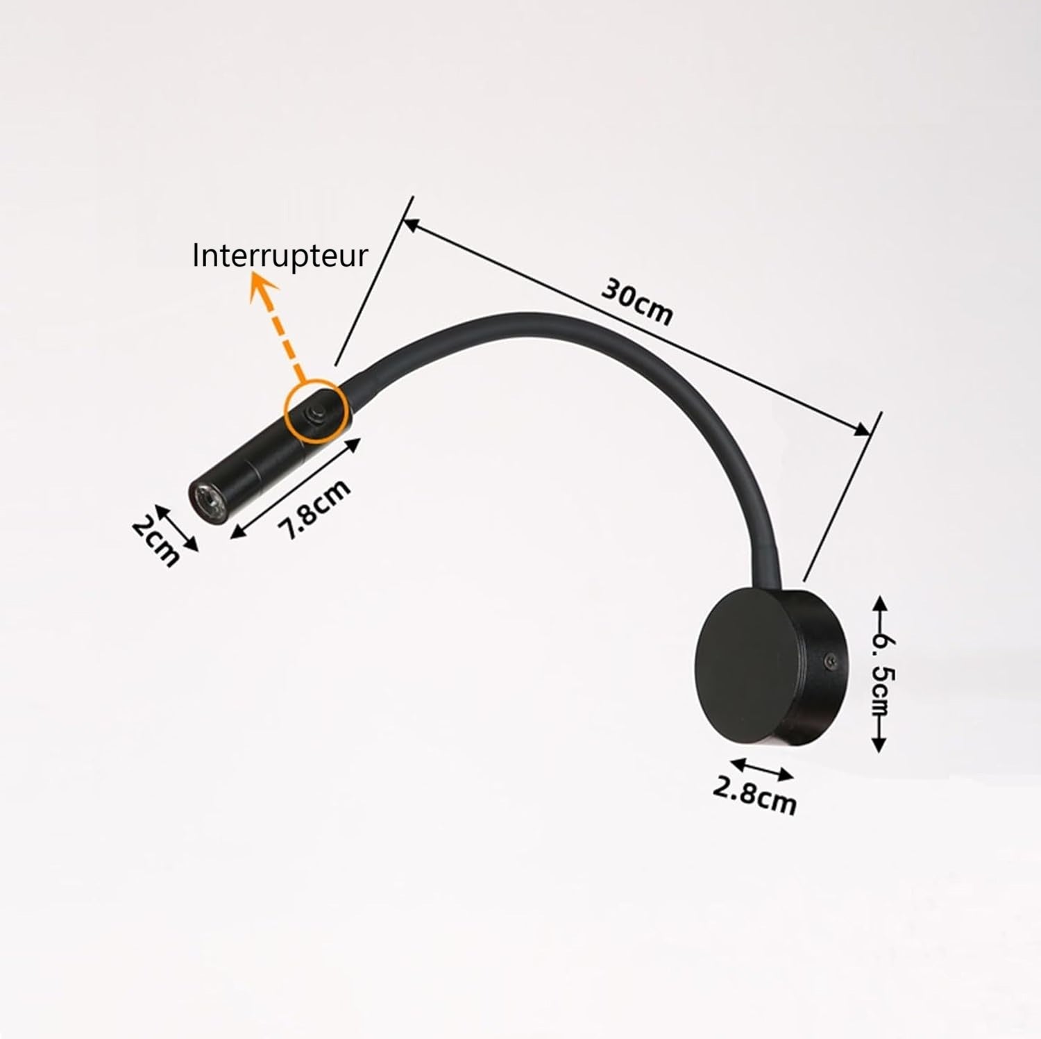 Applique murale LED flexible │ JERITA