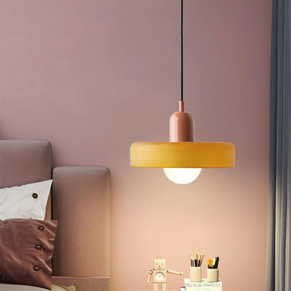 Suspension Scandinave en verre coloré COSO