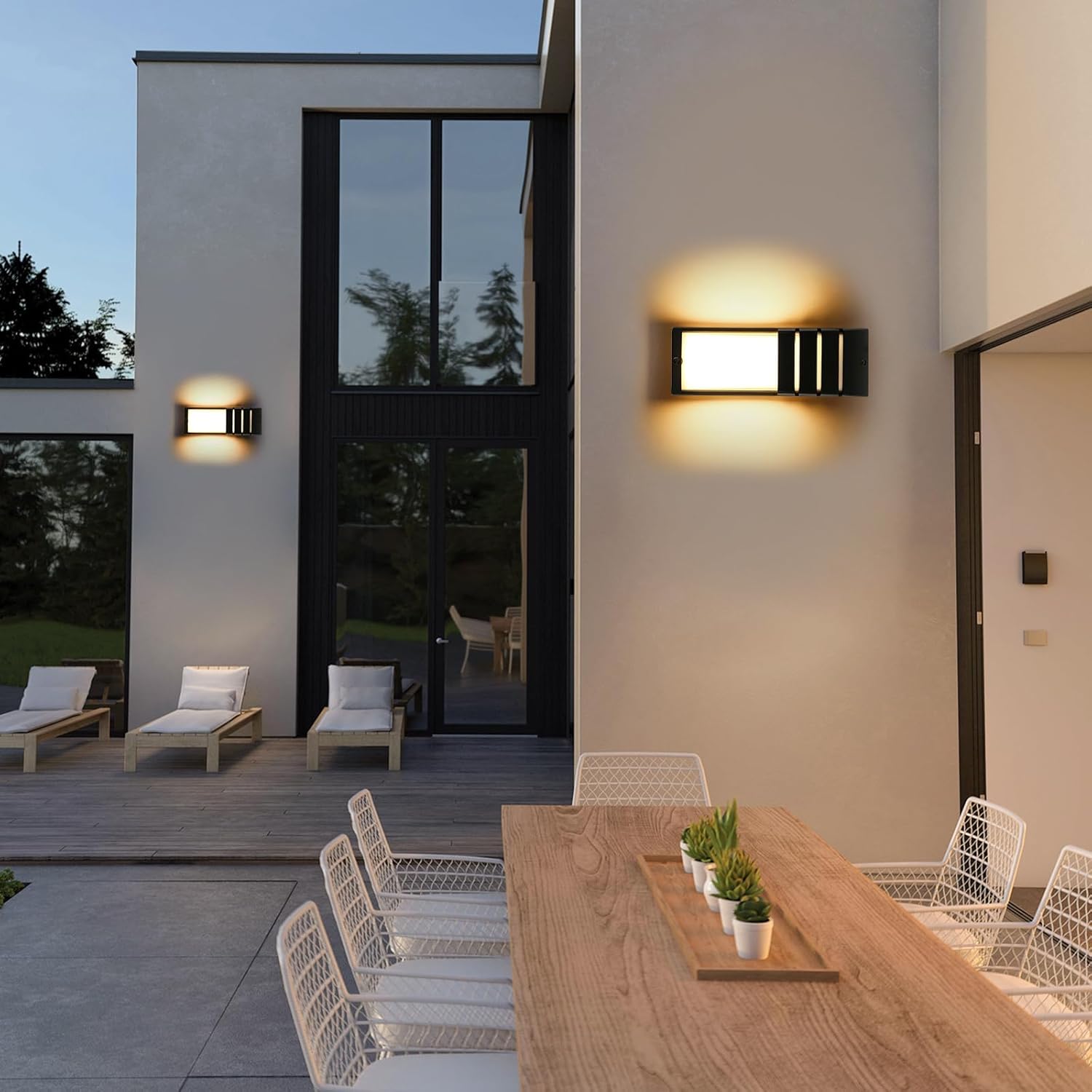 Applique murale extérieure LED │ PALINKA