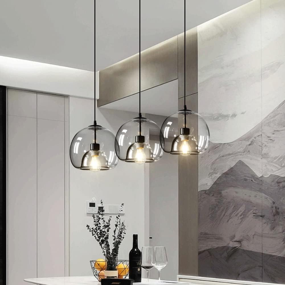 Suspension en verre fumé OPIA