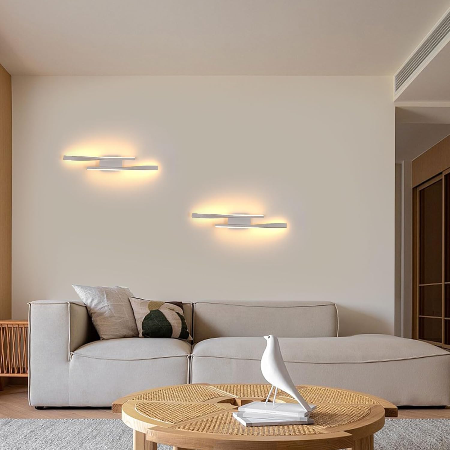 Applique murale LED en aluminium et acrylique │ FEOLI