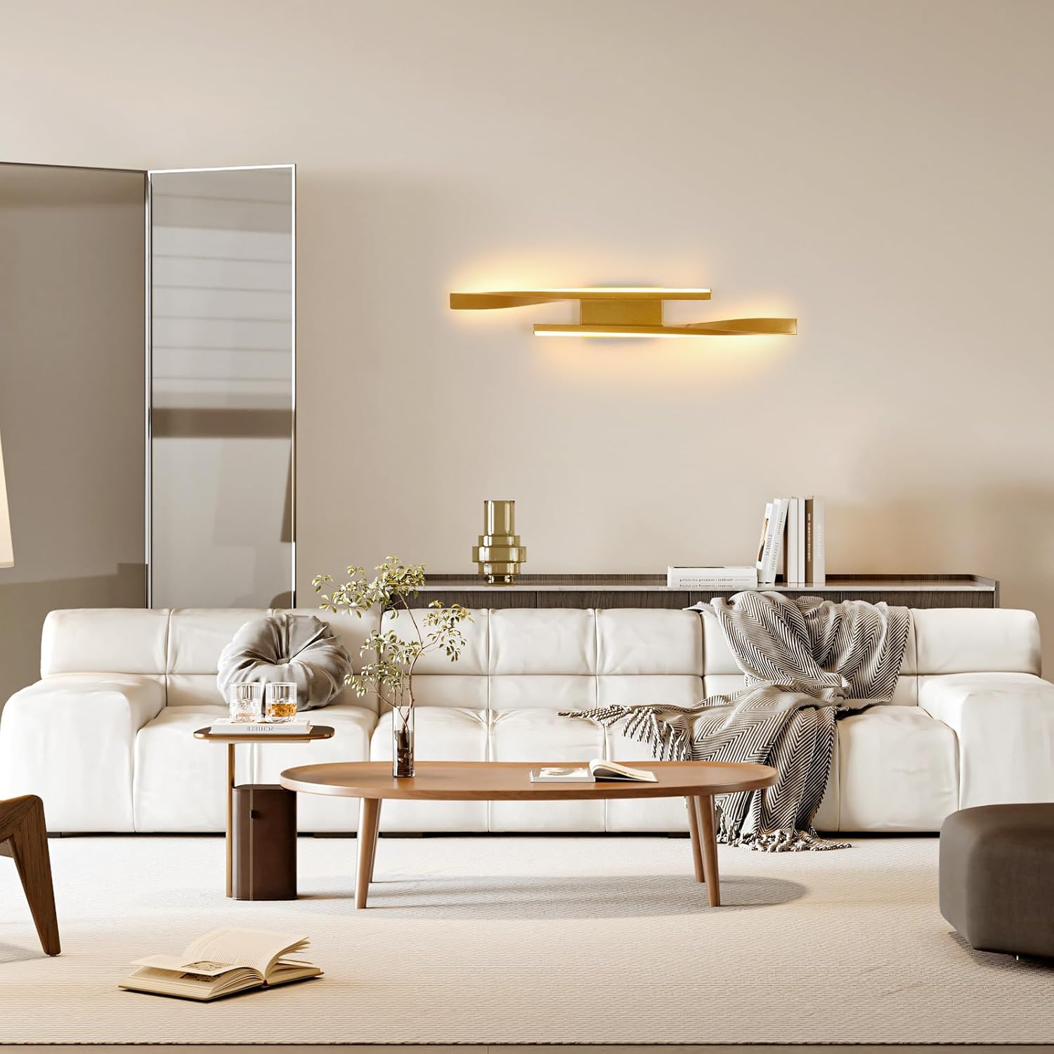 Applique murale LED en aluminium et acrylique │ FEOLI