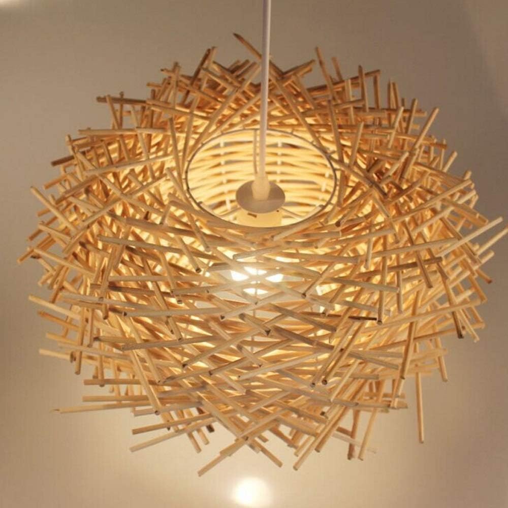 Suspension bohème en rotin RUCH