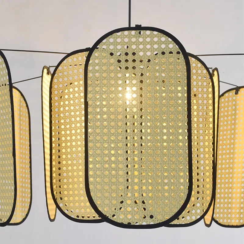 Suspension en rotin AMALIA