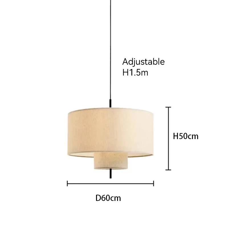 Suspension en tissu DARENA