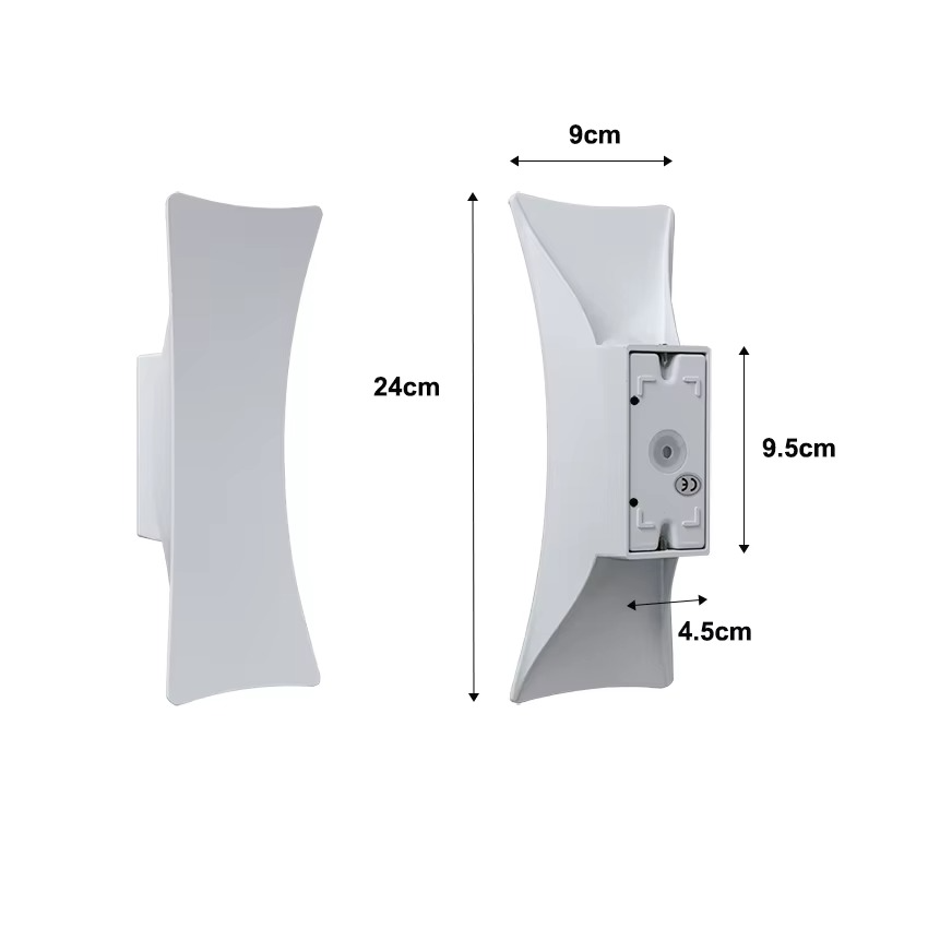 Applique murale extérieur étanche en aluminium │ LEANA