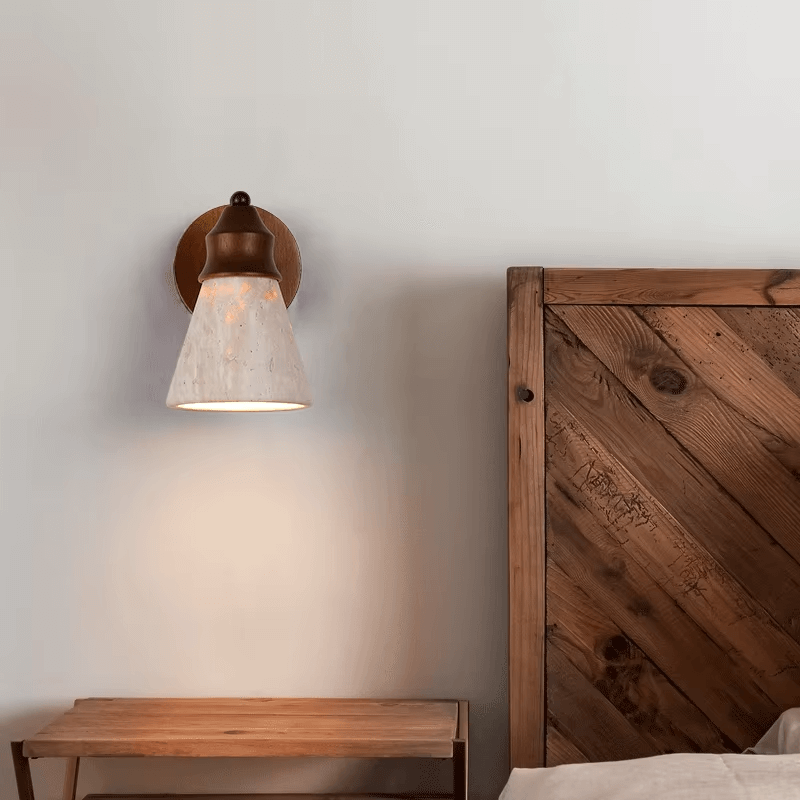 Applique murale en bois vintage │ ANOUKA