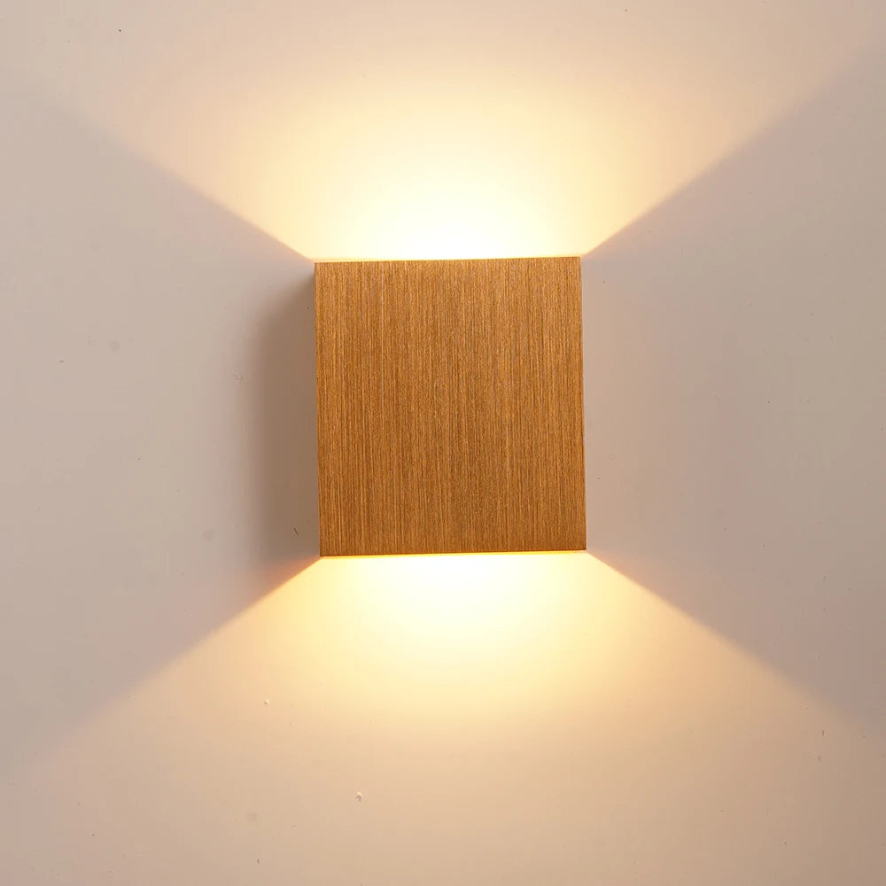 Applique murale LED carré nordique en aluminium │ ARLOJ
