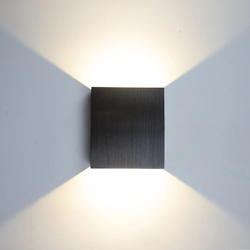 Applique murale LED carré nordique en aluminium │ ARLOJ