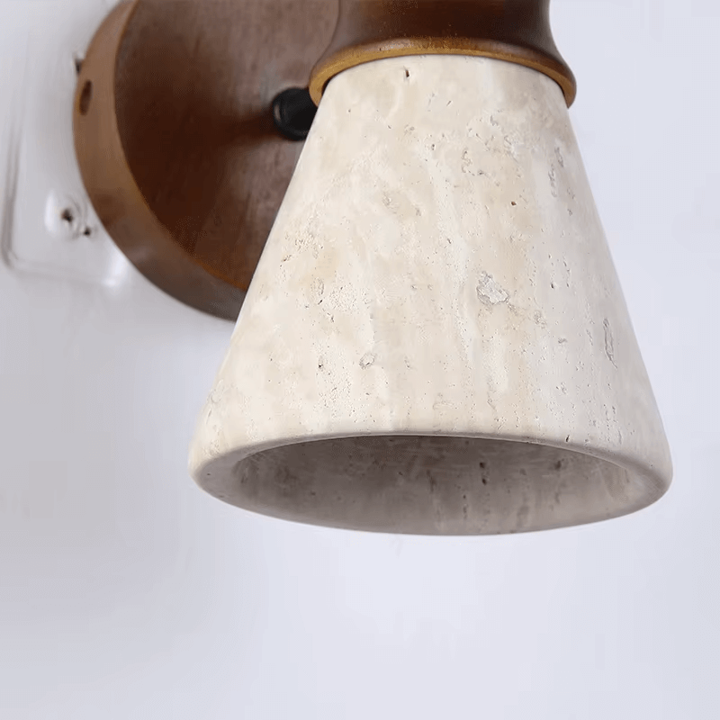 Applique murale en bois vintage │ ANOUKA