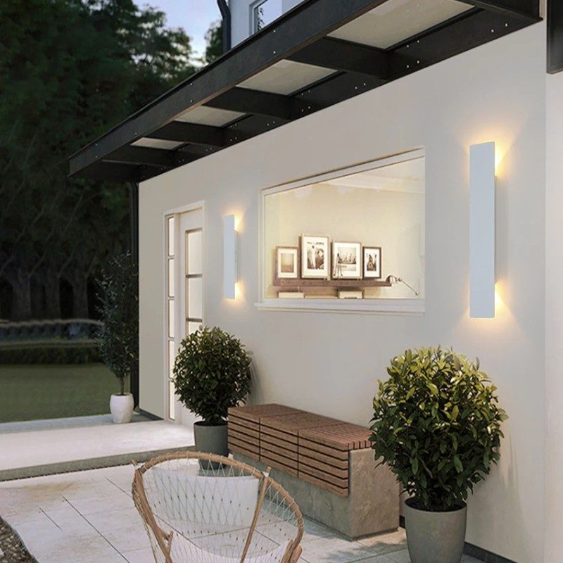 applique murale LED extérieur étanche en aluminium │ ELANCA