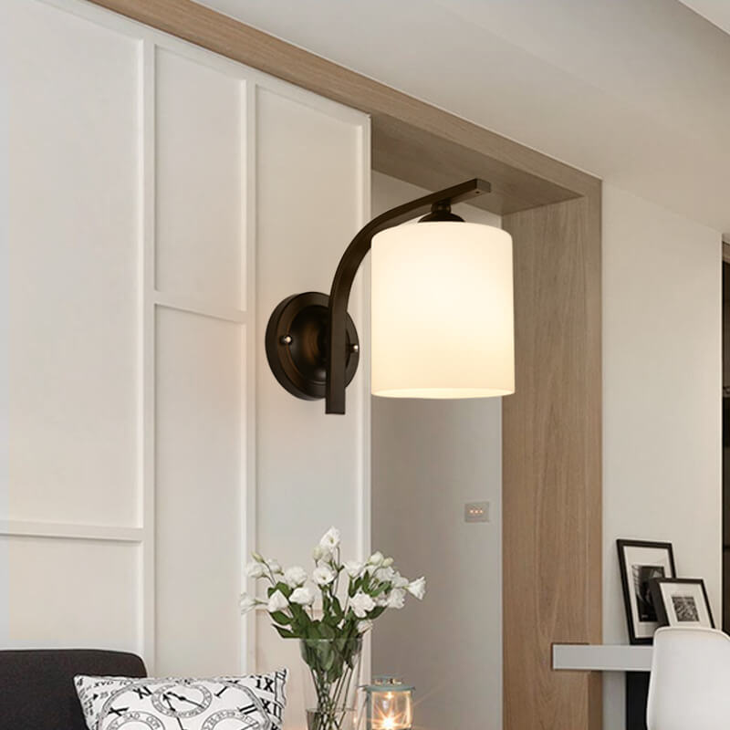 Applique murale retro en métal et en verre │ BECCA - product_type_Floor lamp arc