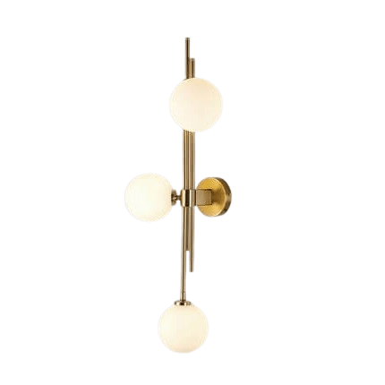 Applique murale vintage métallique avec abat - jour en verre│ SKURT - product_type_Floor lamp arc