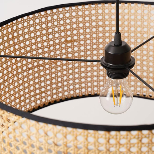 Suspension de rotin LEONA