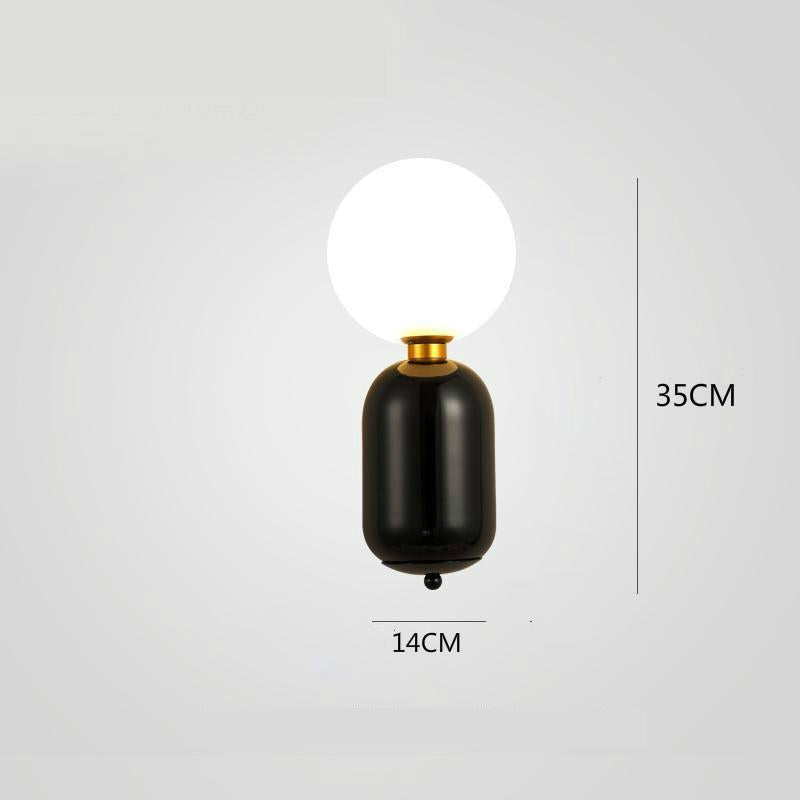 Applique murale LED moderne en métal et verre │ILOK