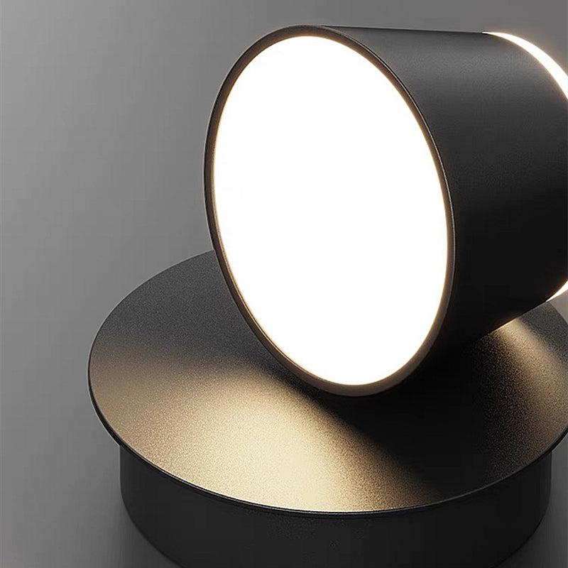 Applique murale LED style scandinave métallique avec abat-jour rotatif│ WUNKY