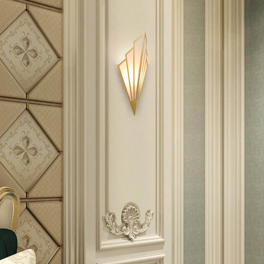 Applique murale LED en métal design moderne en losange │ JOYON