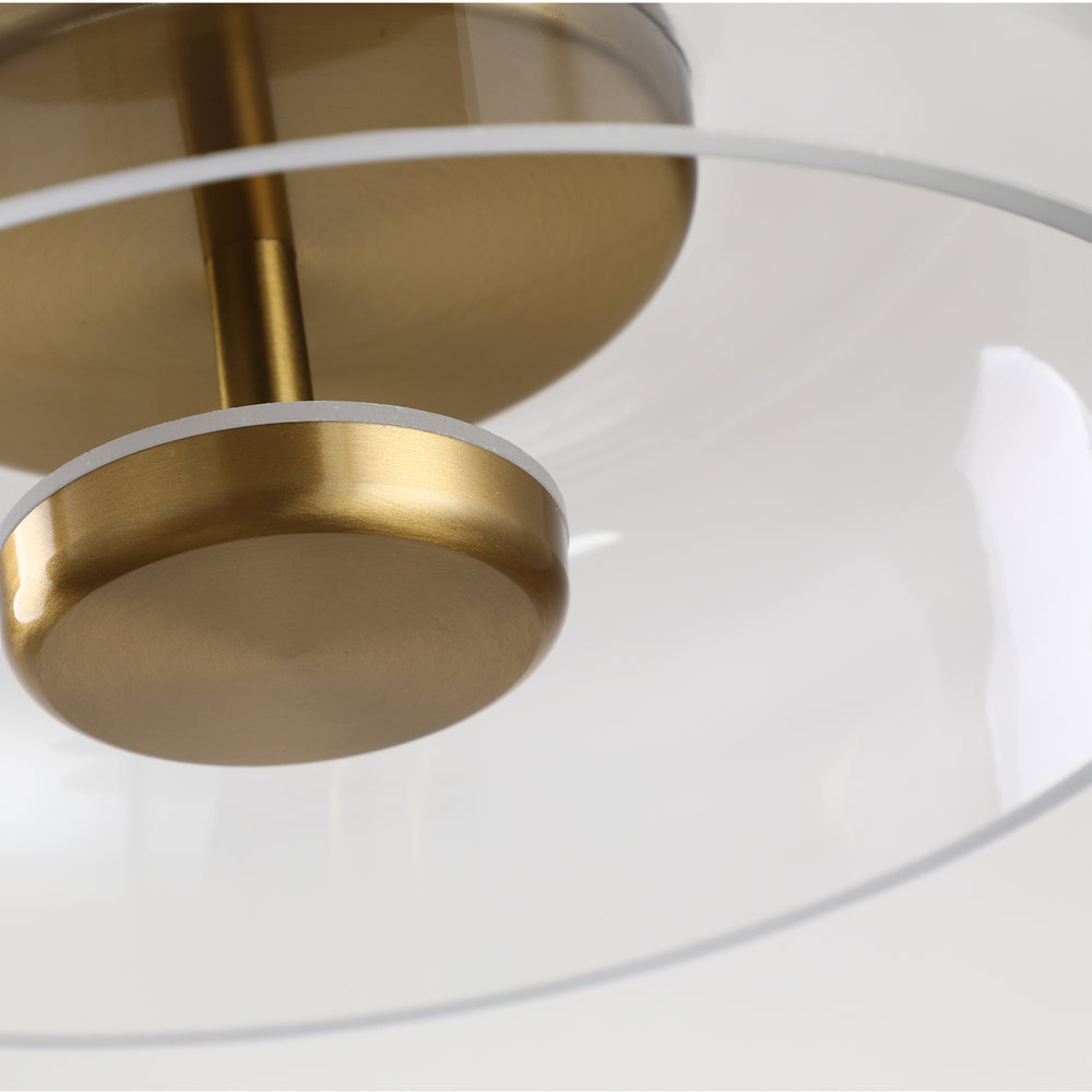 Suspension en verre LED DILAN