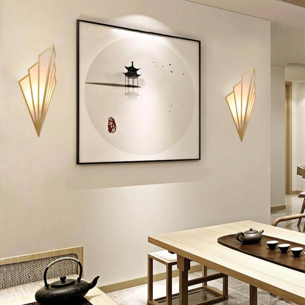 Applique murale LED en métal design moderne en losange │ JOYON