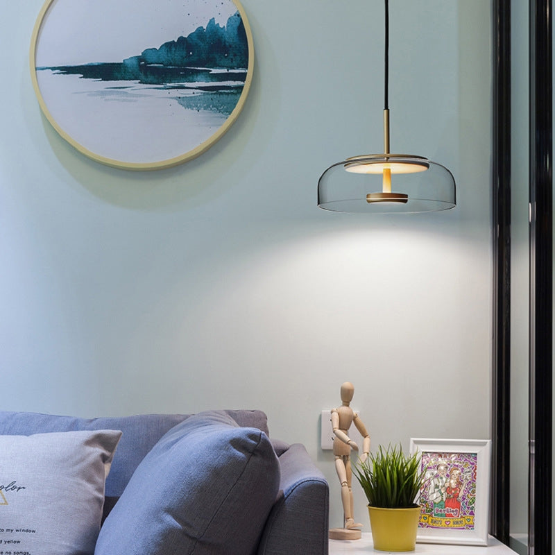 Suspension en verre LED DILAN