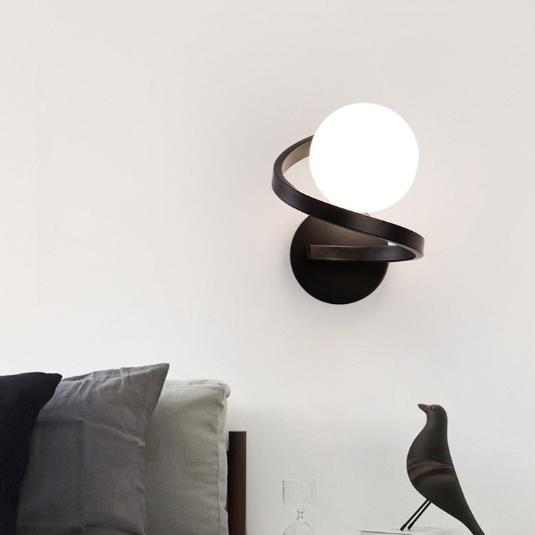 Applique murale LED moderne en métal et verre │ LOBAT