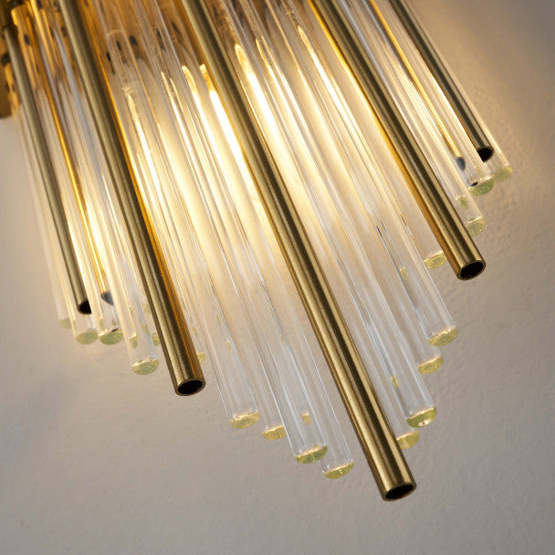 Applique murale LED en cristal et laiton │ KETI