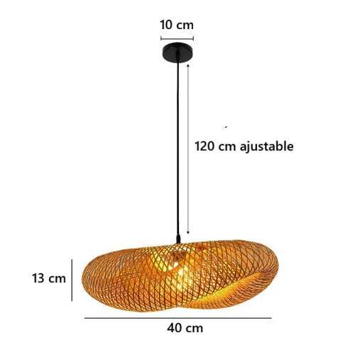 Suspension en bambou DANOR