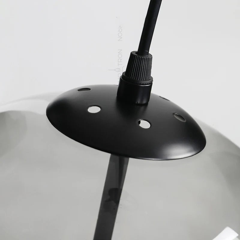Suspension en verre fumé OPIA - product_type_Floor lamp arc