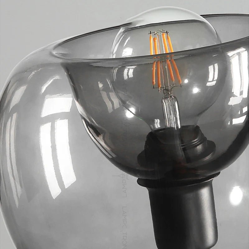 Suspension en verre fumé OPIA - product_type_Floor lamp arc