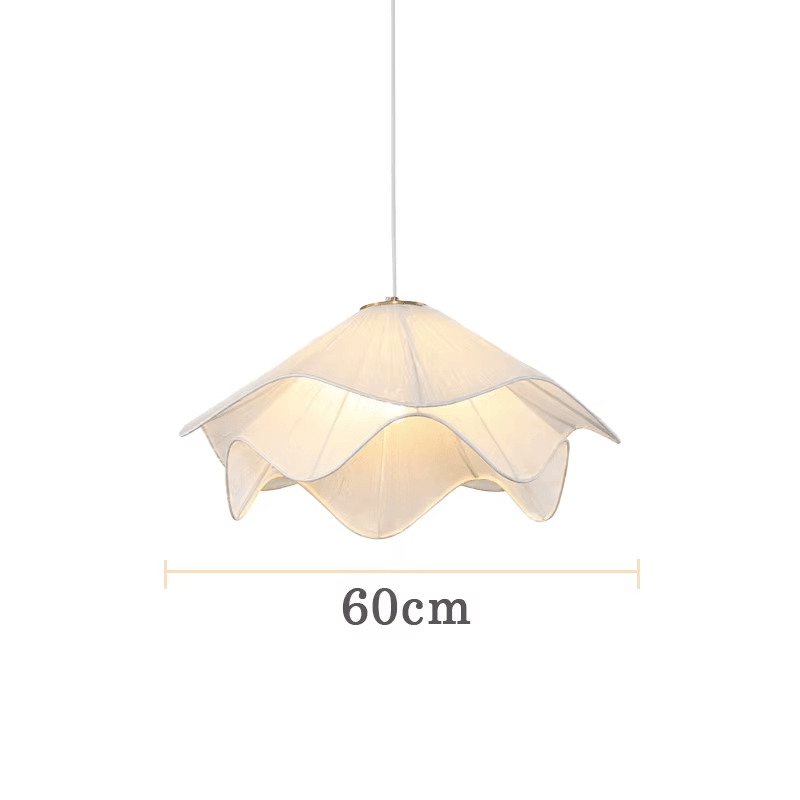 Suspension fleur en tissu plissé FLORENZA - product_type_Atelier Luisiano