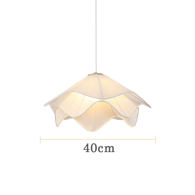 Suspension fleur en tissu plissé FLORENZA - product_type_Atelier Luisiano