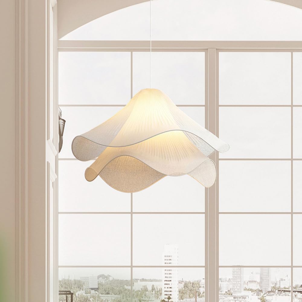 Suspension fleur en tissu plissé FLORENZA - product_type_Atelier Luisiano