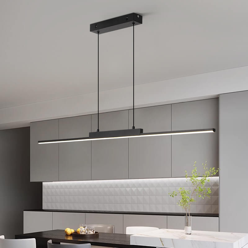 Suspension îlot cuisine LED en métal | LINEA - product_type_Floor lamp arc