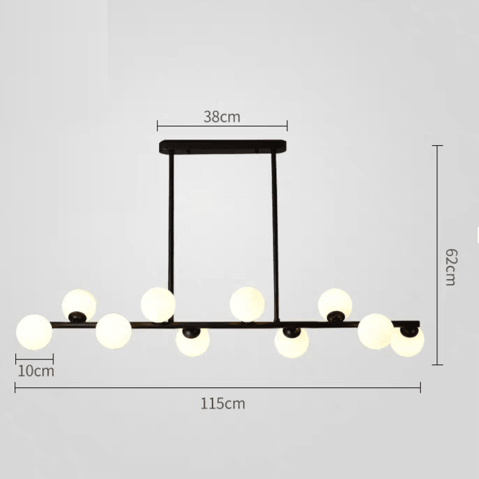 Suspension îlot cuisine LED | ENORA - product_type_Floor lamp arc