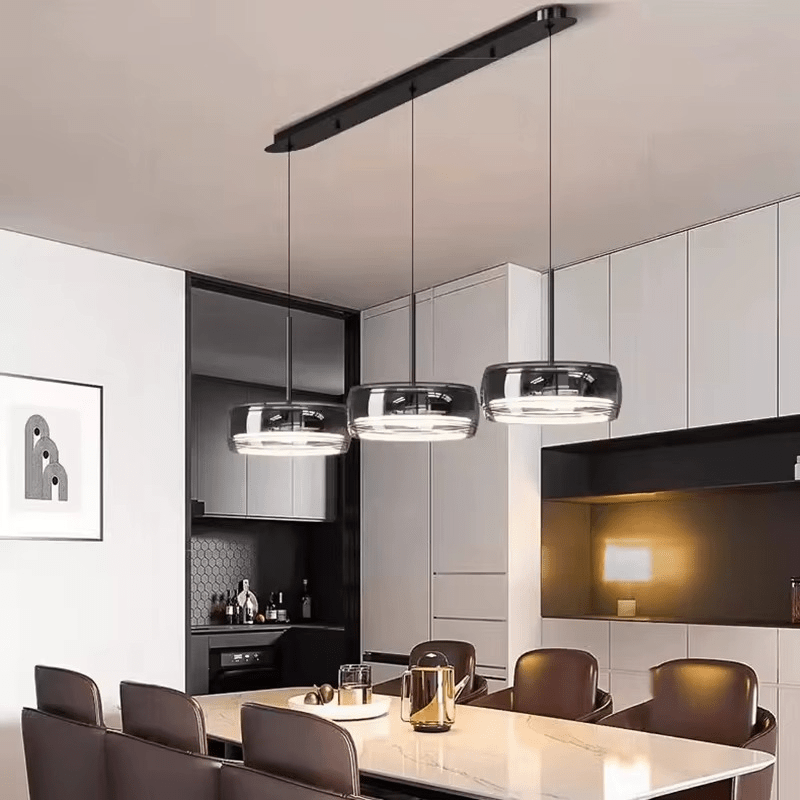 Suspension LED en aluminium et en verre OLEDO - product_type_Atelier Luisiano