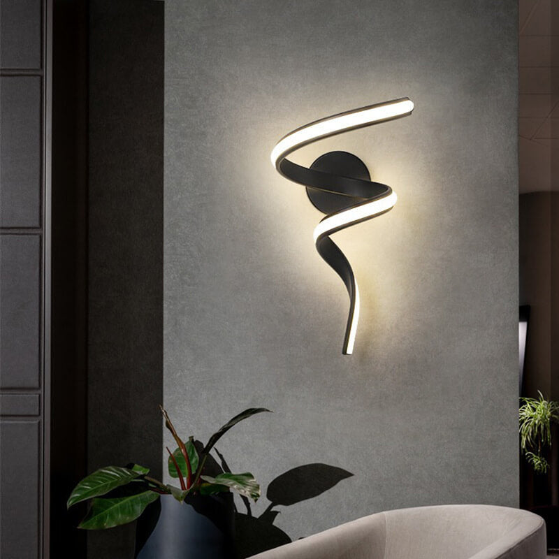 Applique murale LED moderne en aluminium et acrylique│ SEDJA