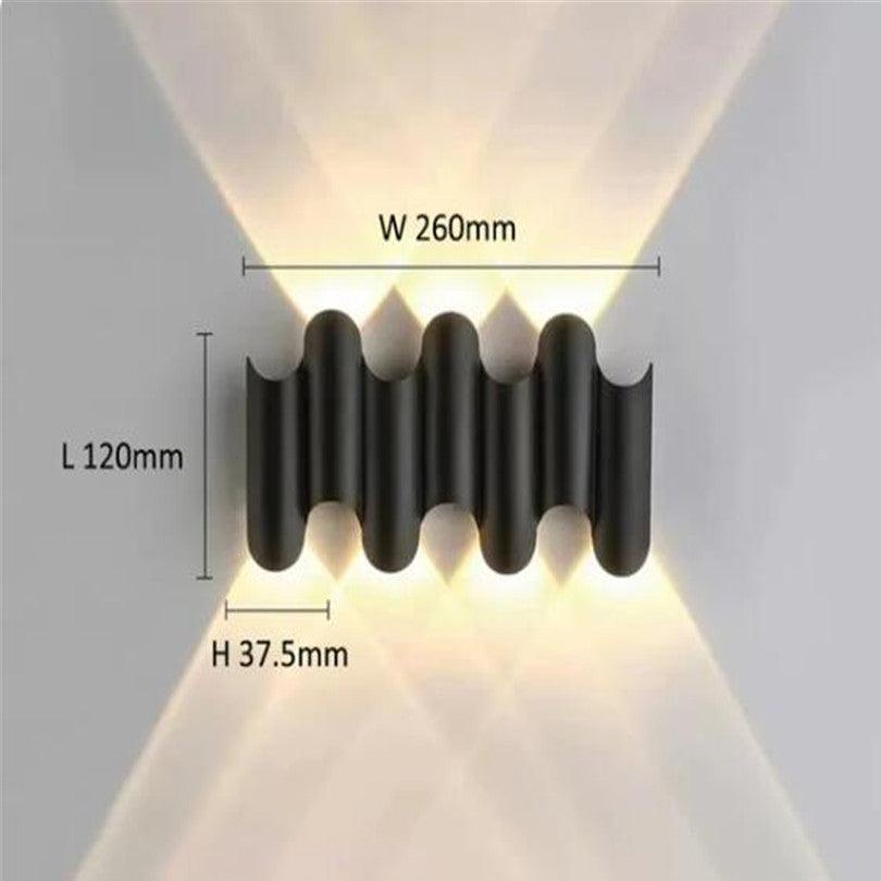 Applique murale extérieure LED │ LUZZO