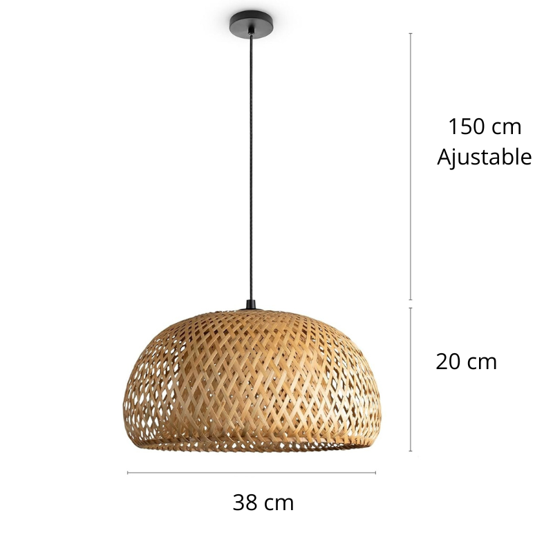 Suspension en bambou FAZAL