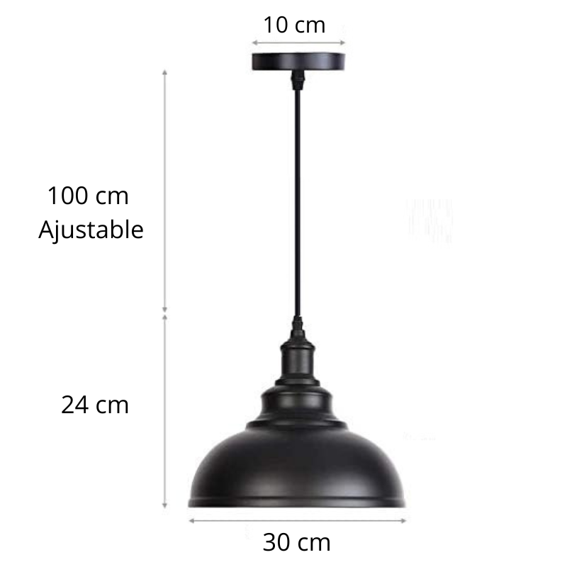 Suspension Industrielle Loft  INAYA