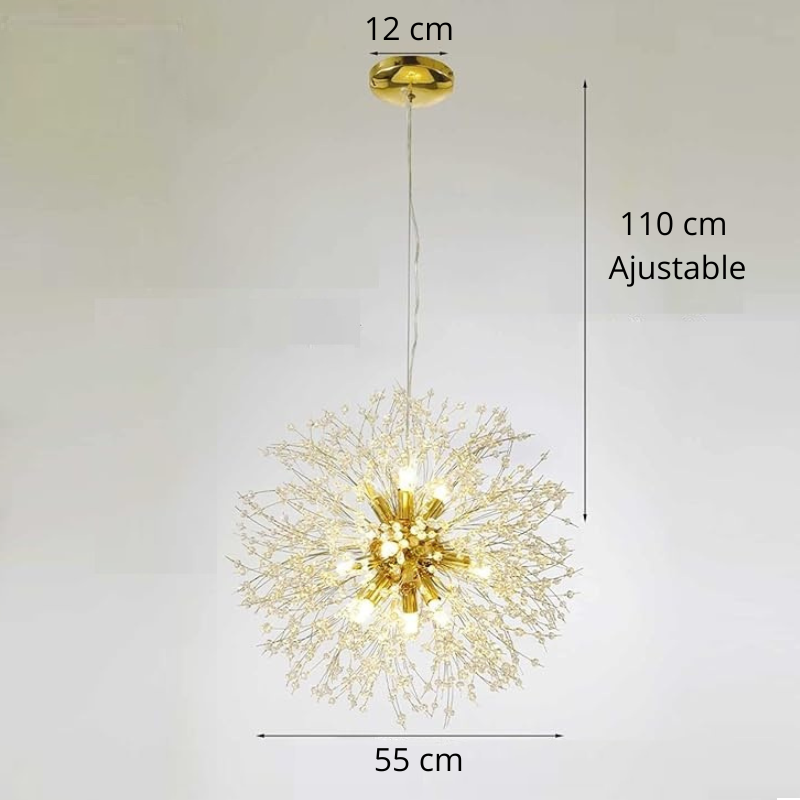 Suspension contemporain LED DALIA