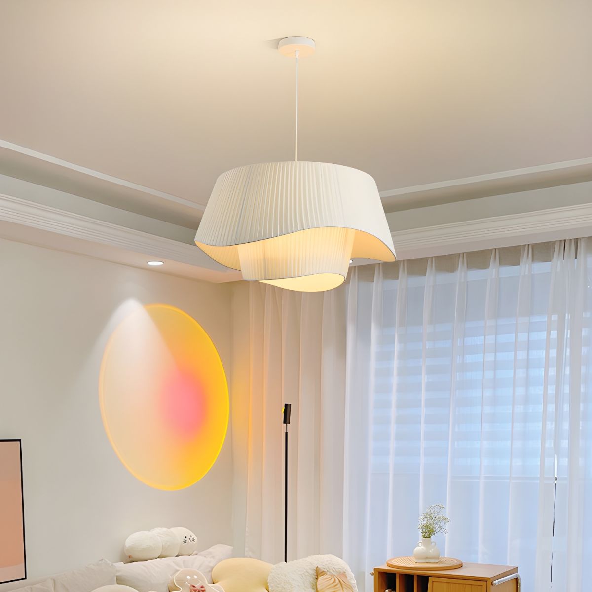 Suspension en tissu YOLANDE