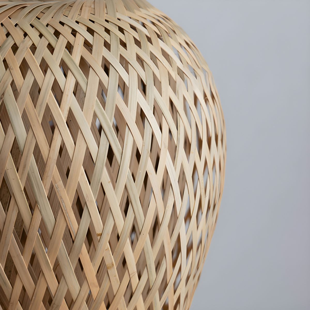 Suspension bohème en bambou POLENKA